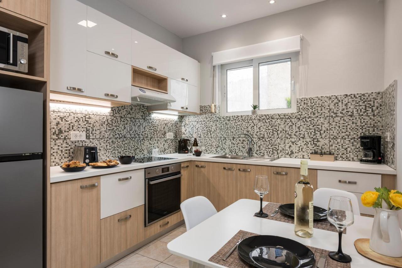 Jt Apartments Kíssamos Eksteriør bilde