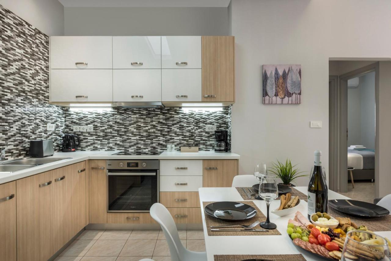 Jt Apartments Kíssamos Eksteriør bilde