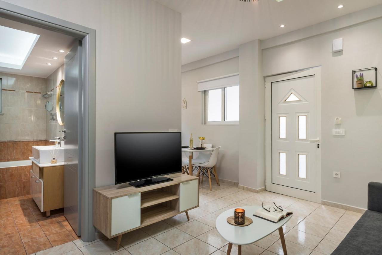 Jt Apartments Kíssamos Eksteriør bilde
