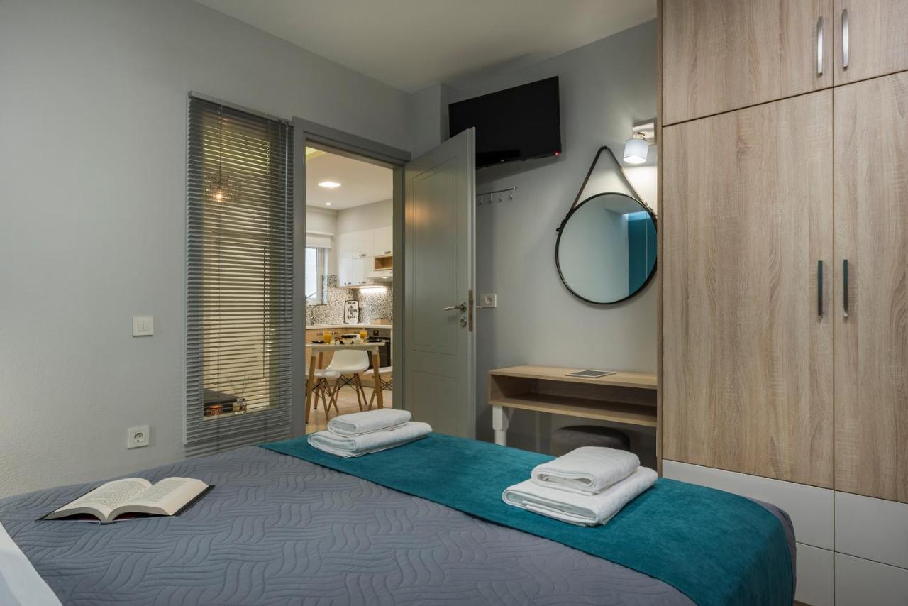 Jt Apartments Kíssamos Eksteriør bilde