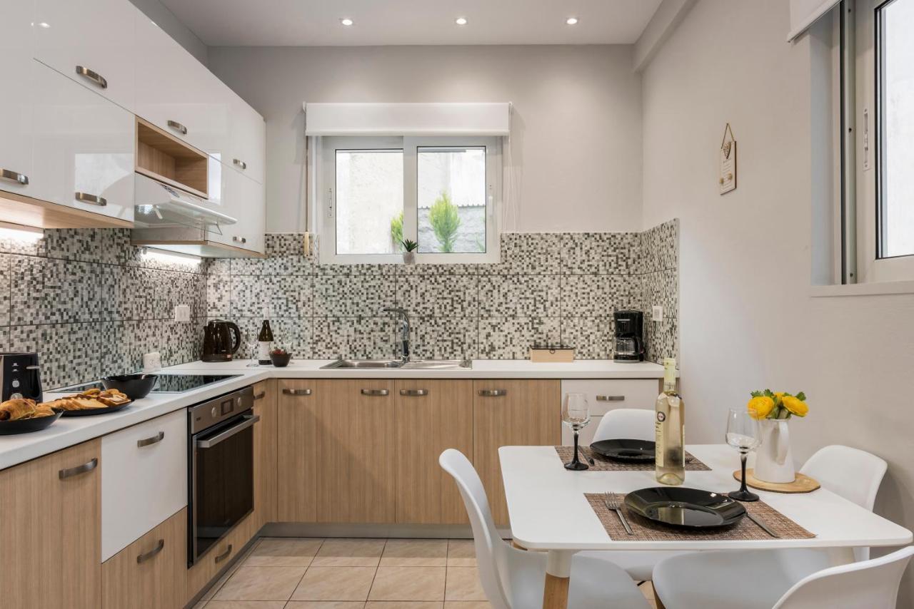 Jt Apartments Kíssamos Eksteriør bilde