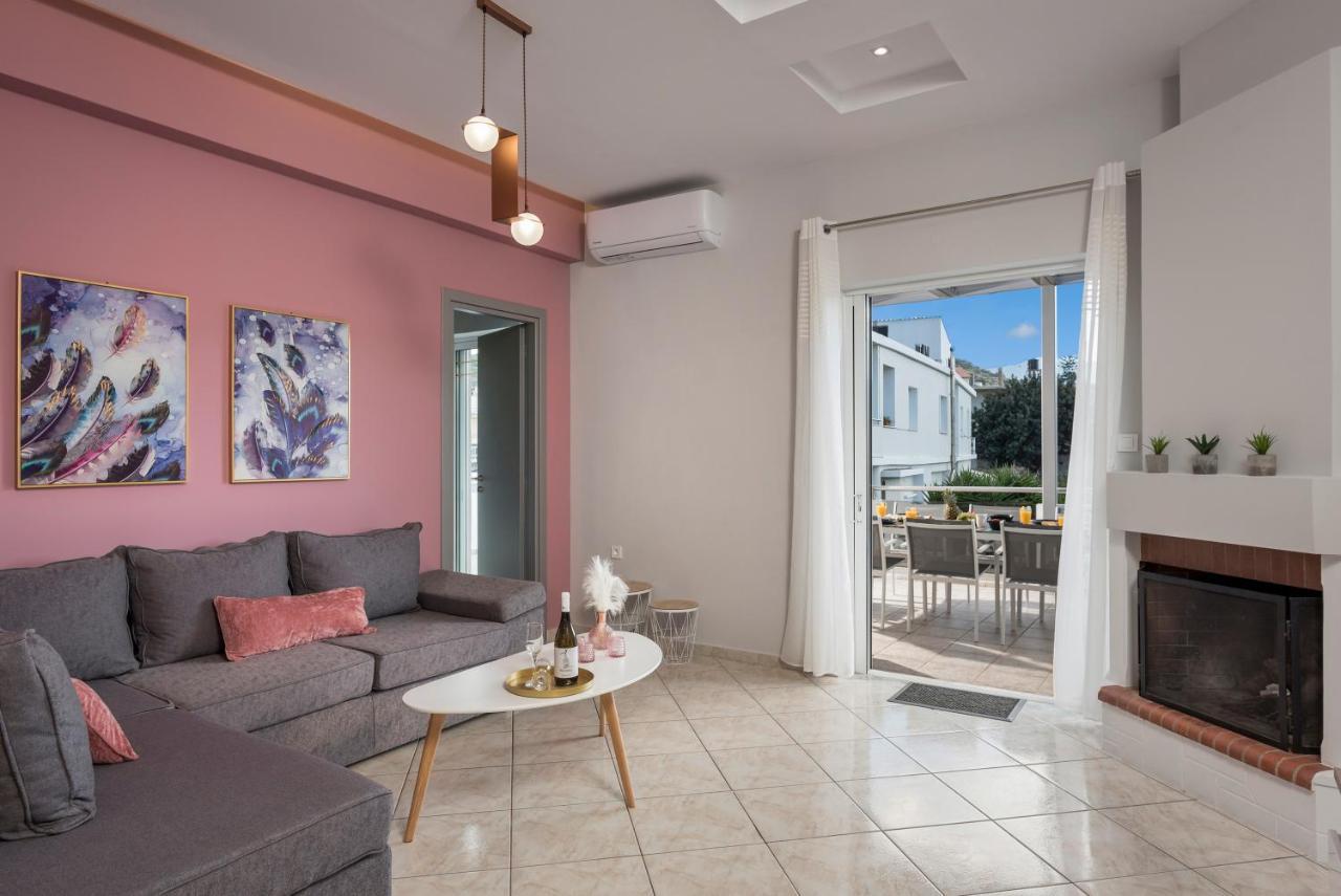 Jt Apartments Kíssamos Eksteriør bilde