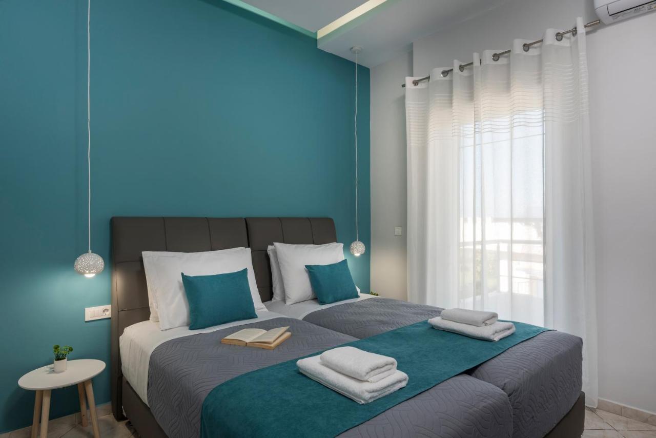 Jt Apartments Kíssamos Eksteriør bilde