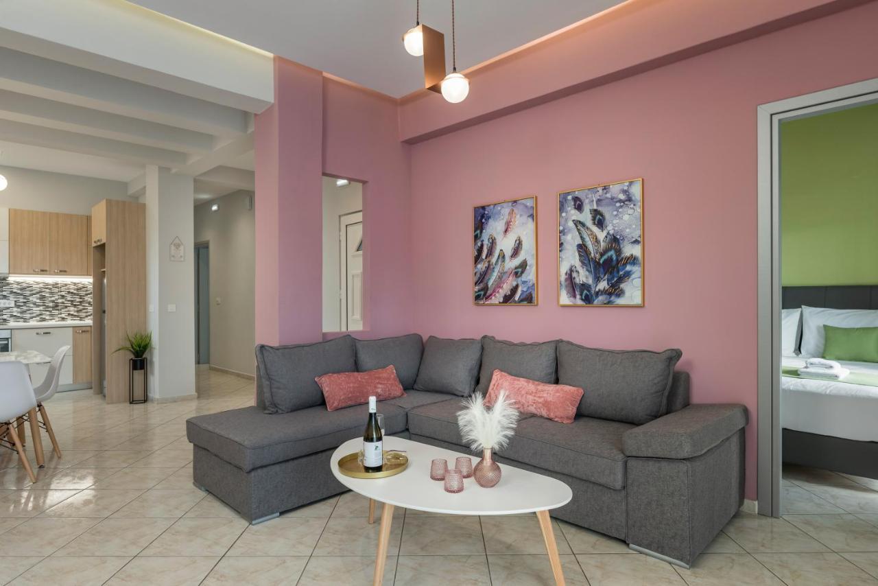Jt Apartments Kíssamos Eksteriør bilde