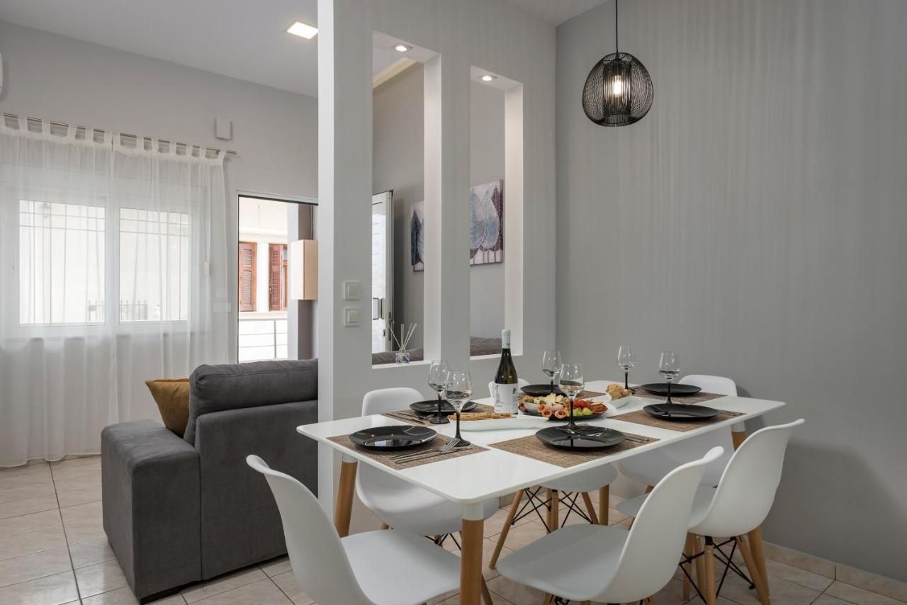 Jt Apartments Kíssamos Eksteriør bilde