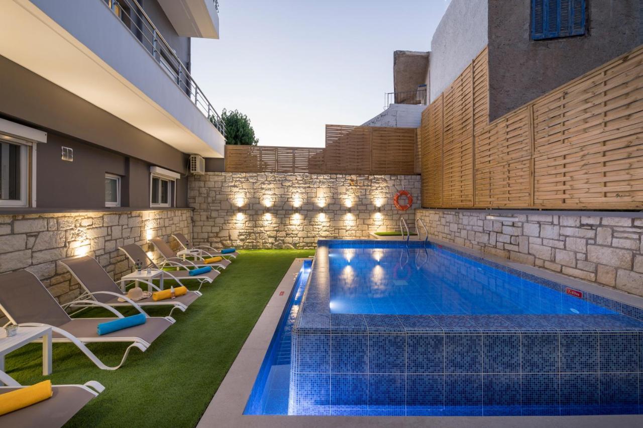 Jt Apartments Kíssamos Eksteriør bilde