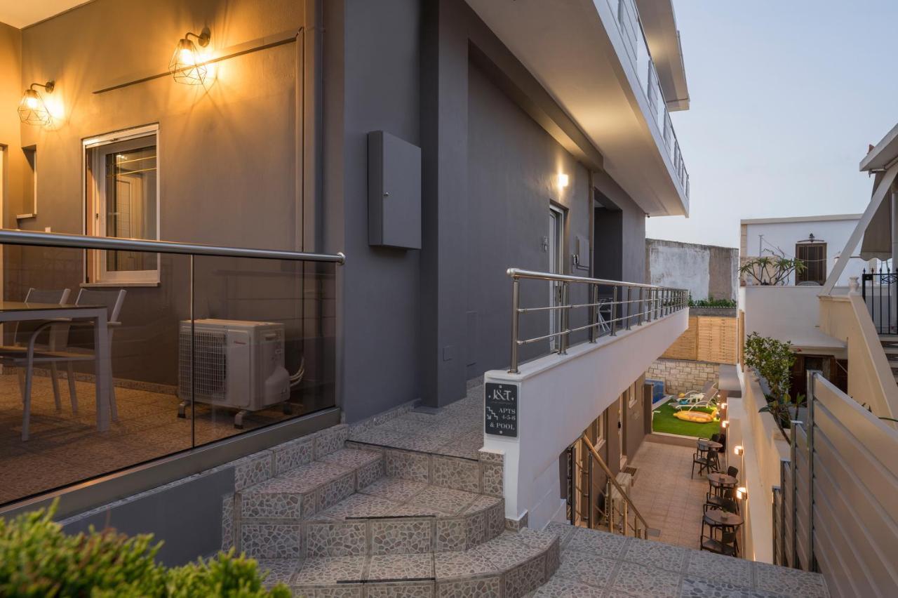Jt Apartments Kíssamos Eksteriør bilde