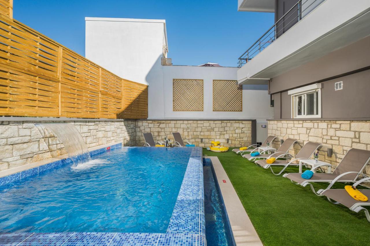 Jt Apartments Kíssamos Eksteriør bilde