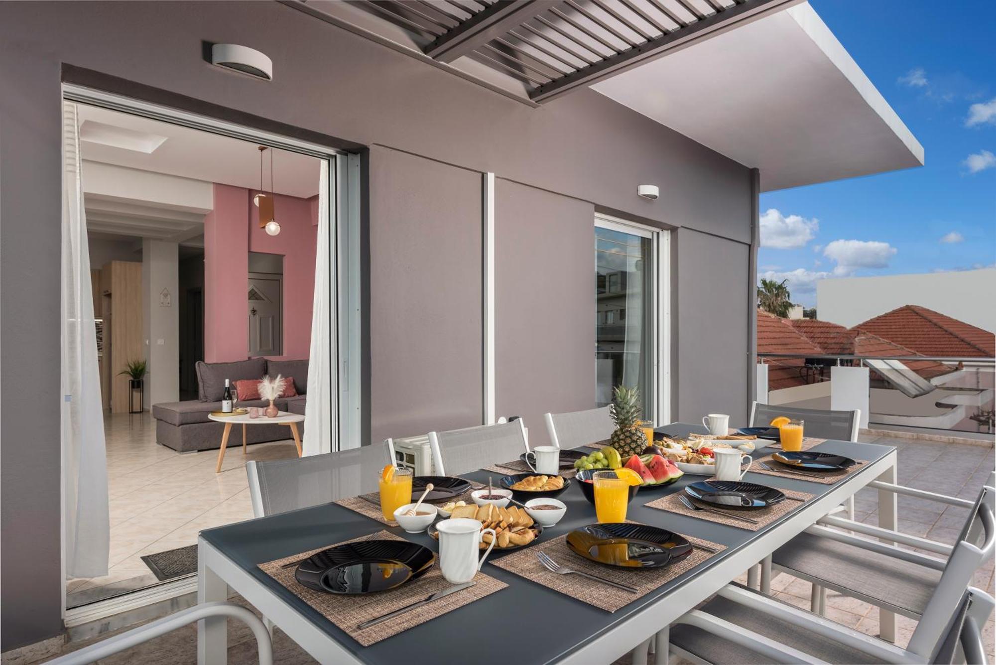 Jt Apartments Kíssamos Rom bilde